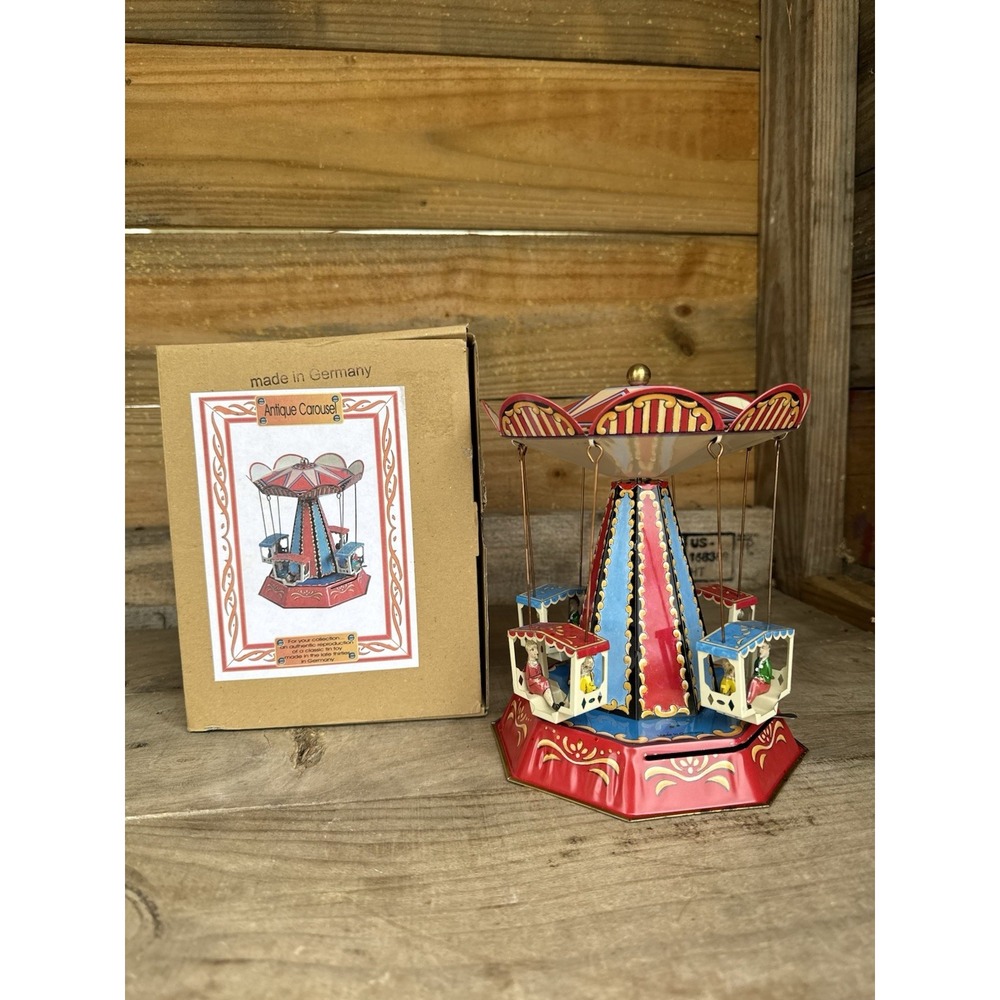 German‎ Tin Litho Carousel / Merry Go Round (J. W. Wagner / Brunn 2002)